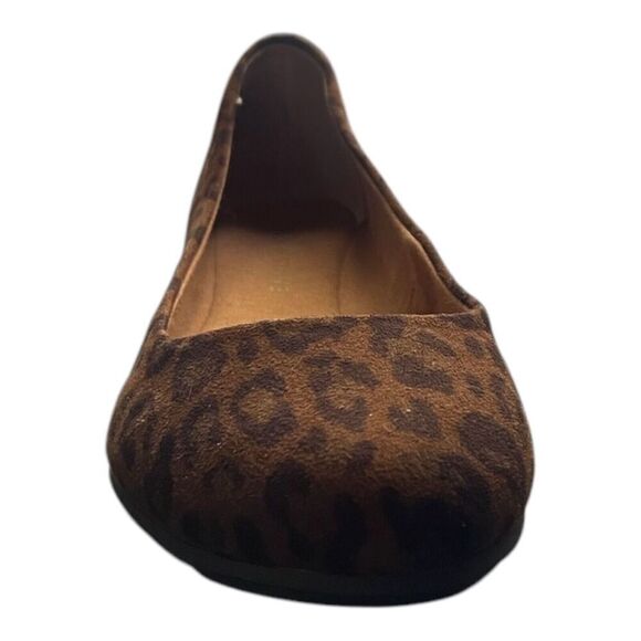 Sun + Stone Women's Eliana Ballet Flats Leopard Print Womens Sz 6.5 READ DESCRIP - Picture 2 of 8